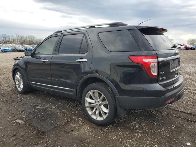 1FM5K8D85EGA63877 - 2014 FORD EXPLORER XLT BLACK photo 2