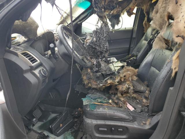 1FM5K8D85EGA63877 - 2014 FORD EXPLORER XLT BLACK photo 7