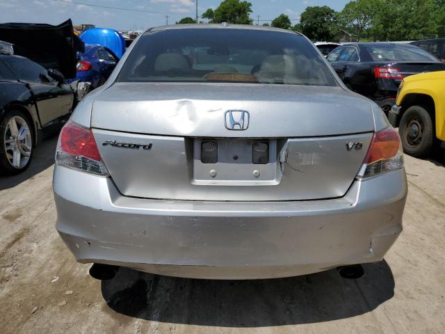 1HGCP36808A037693 - 2008 HONDA ACCORD EXL SILVER photo 6