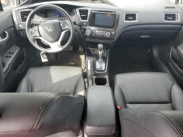 19XFB2F99FE085328 - 2015 HONDA CIVIC EXL WHITE photo 8