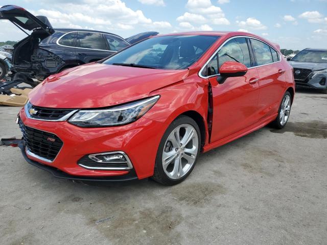 3G1BF6SM6JS626469 - 2018 CHEVROLET CRUZE PREMIER RED photo 1