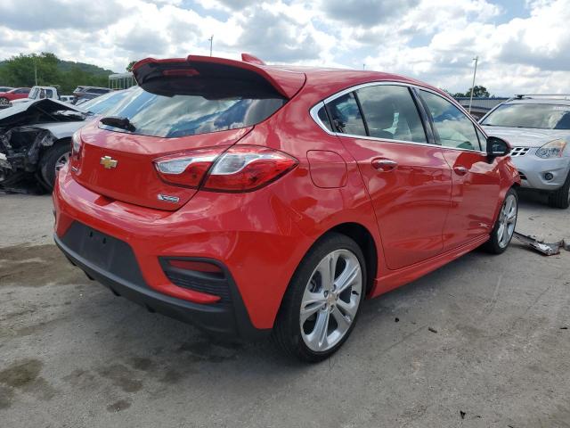 3G1BF6SM6JS626469 - 2018 CHEVROLET CRUZE PREMIER RED photo 3