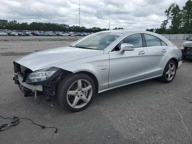 WDDLJ9BB4CA043662 - 2012 MERCEDES-BENZ CLS 550 4MATIC SILVER photo 1