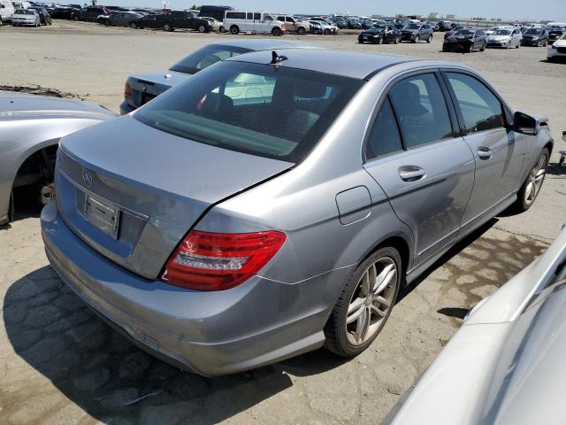 WDDGF4HB9EA961441 - 2014 MERCEDES-BENZ C 250 SILVER photo 3