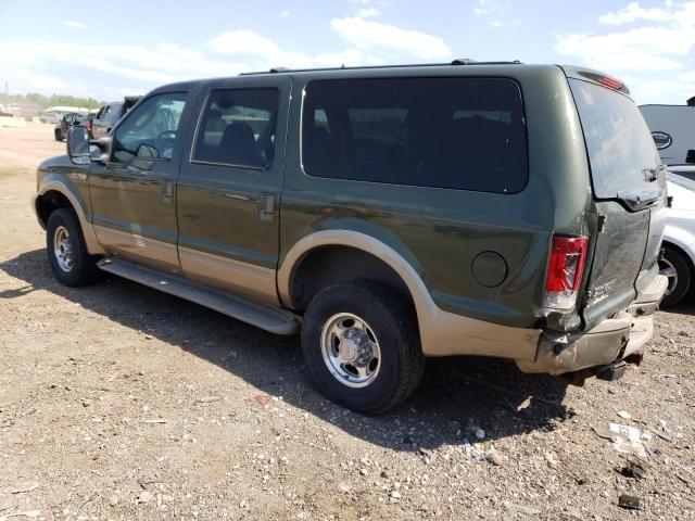 1FMNU45S33EA24209 - 2003 FORD EXCURSION EDDIE BAUER GREEN photo 2