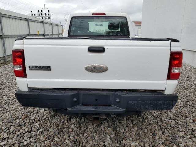 1FTKR1ED6BPB06933 - 2011 FORD RANGER SUPER CAB WHITE photo 6