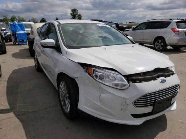 1FADP3R45EL264721 - 2014 FORD FOCUS BEV WHITE photo 4