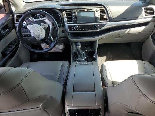 5TDJKRFH2FS221718 - 2015 TOYOTA HIGHLANDER XLE SILVER photo 8