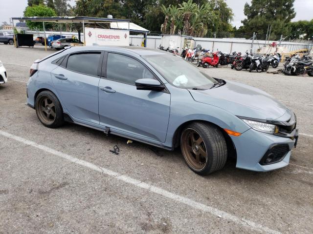 SHHFK7H92HU430382 - 2017 HONDA CIVIC SPORT TOURING BLUE photo 4