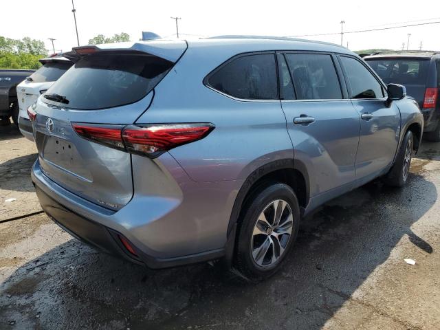 5TDHZRBH6MS082688 - 2021 TOYOTA HIGHLANDER XLE Mavi foto 3