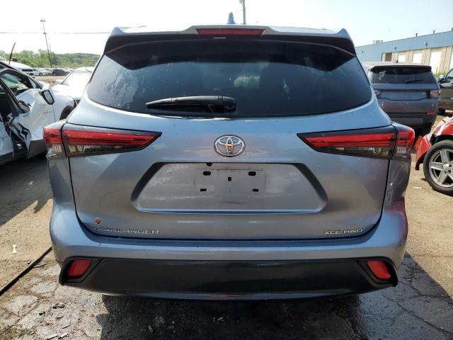 5TDHZRBH6MS082688 - 2021 TOYOTA HIGHLANDER XLE Mavi foto 6