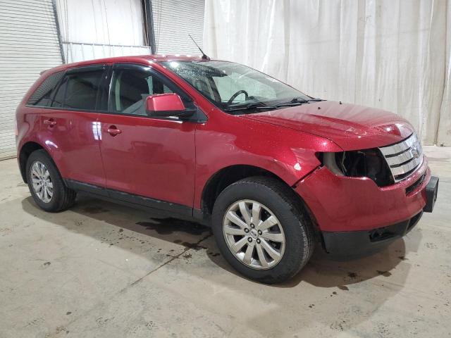 2FMDK48C38BA70101 - 2008 FORD EDGE SEL BURGUNDY photo 4