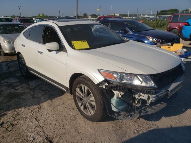 5J6TF2H51DL006203 - 2013 HONDA CROSSTOUR EXL თეთრი ფოტო 1