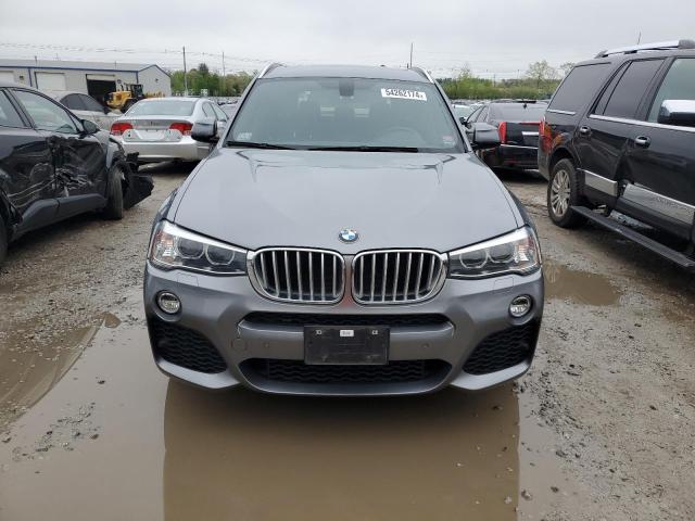 5UXWX9C57F0D57090 - 2015 BMW X3 XDRIVE28I GRAY photo 5