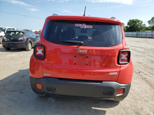 ZACCJABT0GPC46963 - 2016 JEEP RENEGADE LATITUDE RED photo 6