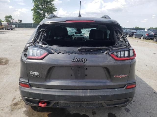 1C4PJMBXXKD380716 - 2019 JEEP CHEROKEE TRAILHAWK GRAY photo 6
