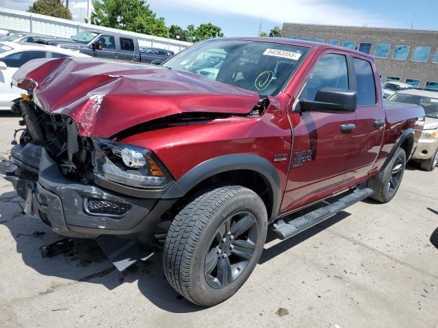 1C6RR7GT0MS577859 - 2021 RAM 1500 CLASS SLT 勃艮第红 照片 1