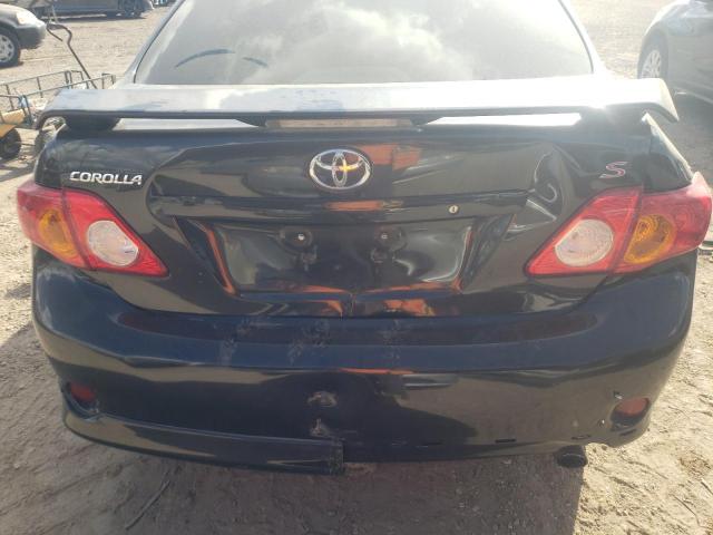 1NXBU40E09Z050303 - 2009 TOYOTA COROLLA BASE BLACK photo 9