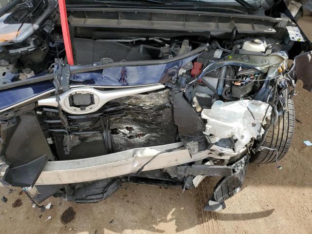 5TDGZRBHXMS075657 - 2021 TOYOTA HIGHLANDER XLE 蓝色 照片 12