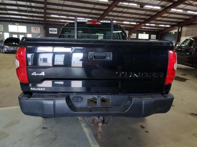 5TFUM5F11GX065296 - 2016 TOYOTA TUNDRA DOUBLE CAB SR/SR5 BLACK photo 6