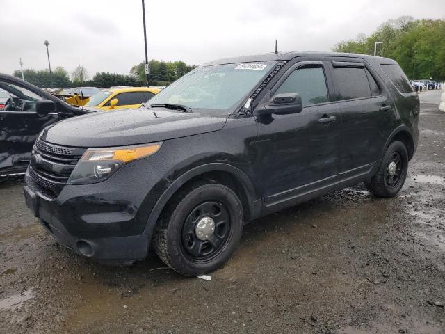1FM5K8AR5EGC02323 - 2014 FORD EXPLORER POLICE INTERCEPTOR أسود صورة 1