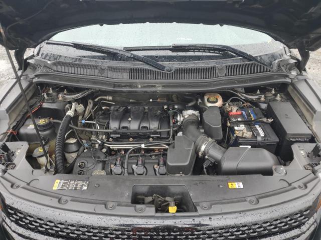 1FM5K8AR5EGC02323 - 2014 FORD EXPLORER POLICE INTERCEPTOR أسود صورة 12