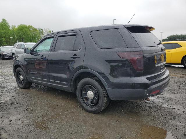 1FM5K8AR5EGC02323 - 2014 FORD EXPLORER POLICE INTERCEPTOR أسود صورة 2