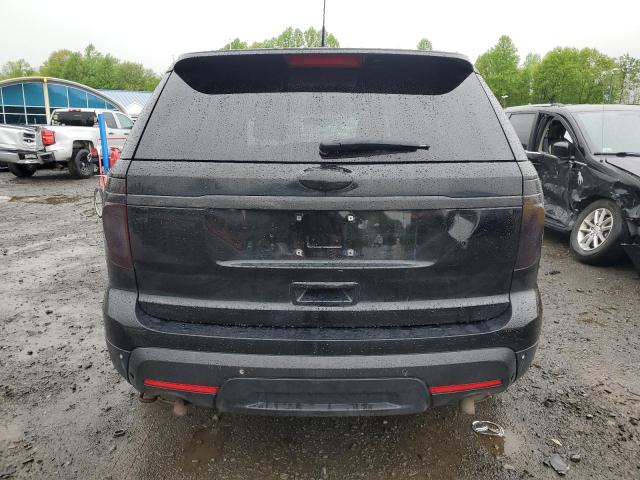 1FM5K8AR5EGC02323 - 2014 FORD EXPLORER POLICE INTERCEPTOR BLACK photo 6