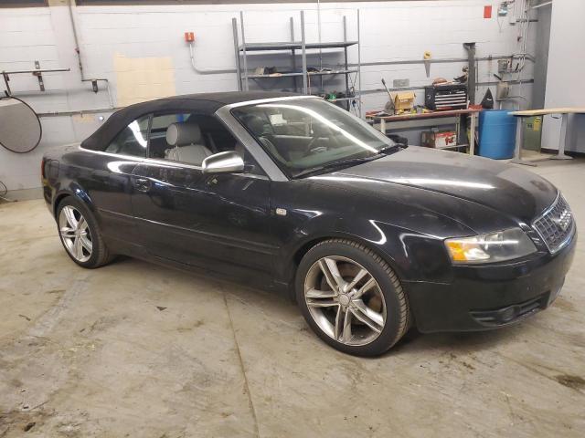 WUARL48H65K901498 - 2005 AUDI S4 QUATTRO CABRIOLET BLACK photo 4