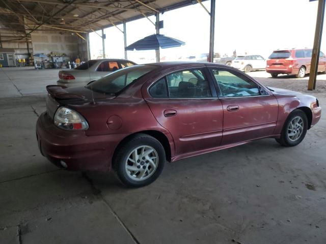 1G2NF52E33M560591 - 2003 PONTIAC GRAND AM SE1 BURGUNDY photo 3