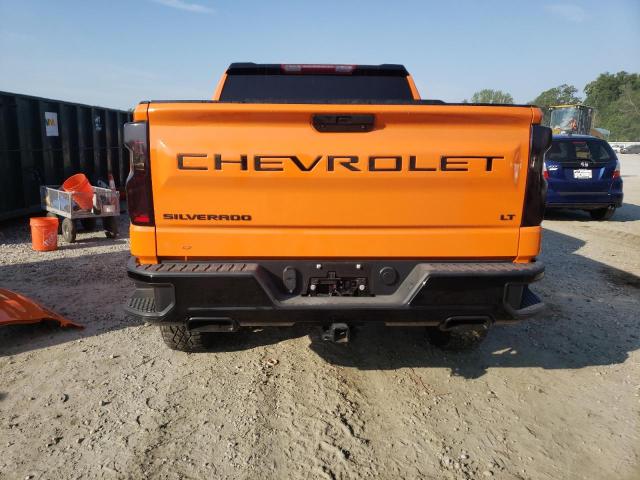 1GCPYFEL5MZ420495 - 2021 CHEVROLET SILVERADO K1500 LT TRAIL BOSS ORANGE photo 6