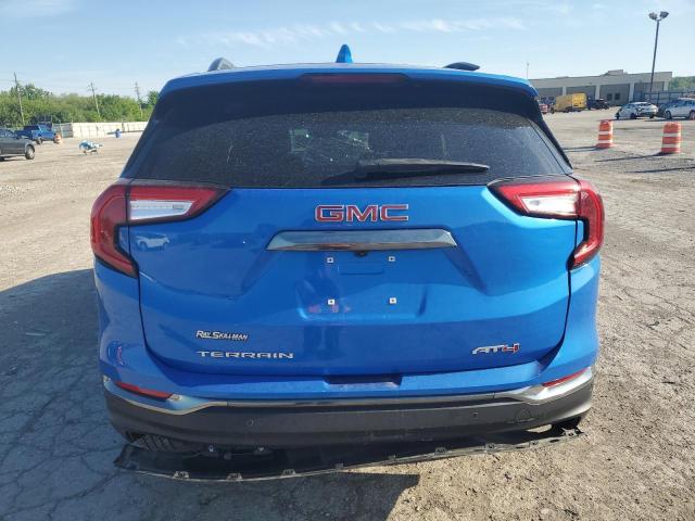 3GKALYEGXRL269191 - 2024 GMC TERRAIN AT4 BLUE photo 6