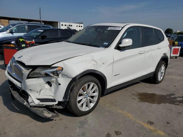 5UXWX9C51E0D34404 - 2014 BMW X3 SDRIVE2 XDRIVE28I WHITE photo 1