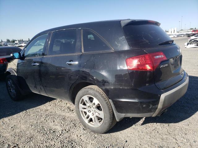 2HNYD28227H520922 - 2007 ACURA MDX BLACK photo 2