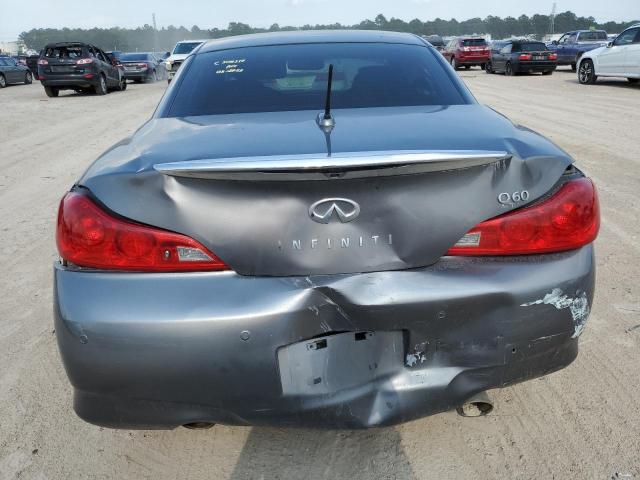 JN1CV6FE4EM902531 - 2014 INFINITI Q60 BASE GRAY photo 6