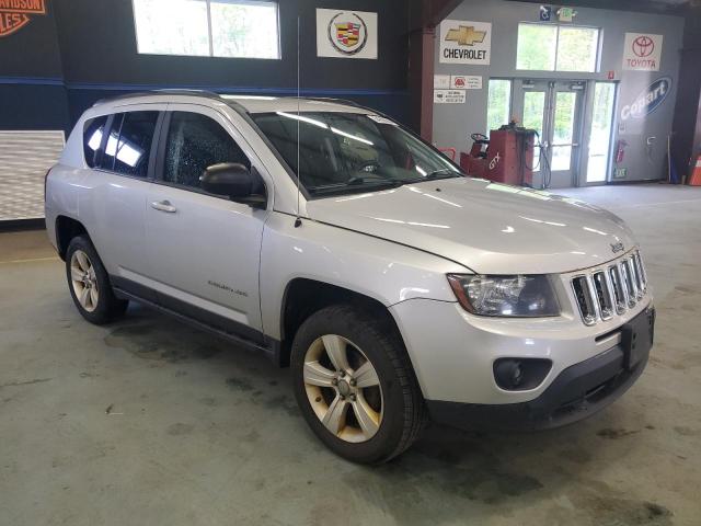 1C4NJDBB6ED536749 - 2014 JEEP COMPASS SPORT SILVER photo 4