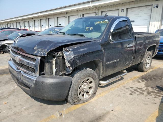 1GCEC14X47Z601315 - 2007 CHEVROLET SILVERADO C1500 CLASSIC BLACK photo 1