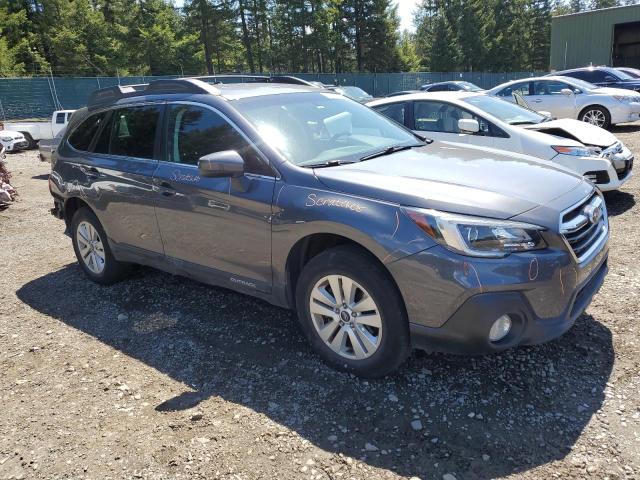 4S4BSACC0J3325662 - 2018 SUBARU OUTBACK 2.5I PREMIUM GRAY photo 4