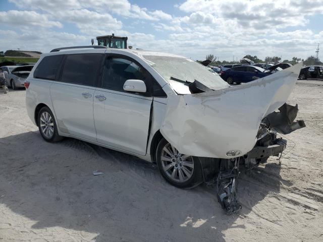 5TDYK3DC8GS739966 - 2016 TOYOTA SIENNA XLE WHITE photo 4