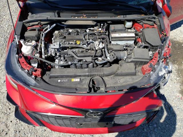 JTND4MBE8M3105651 - 2021 TOYOTA COROLLA SE RED photo 11