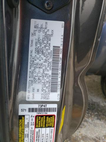 5TFUU4EN3BX022196 - 2011 TOYOTA TACOMA ACCESS CAB ნაცრისფერი ფოტო 13