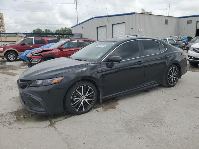4T1G11AK6RU190521 - 2024 TOYOTA CAMRY SE NIGHT SHADE BLACK photo 1