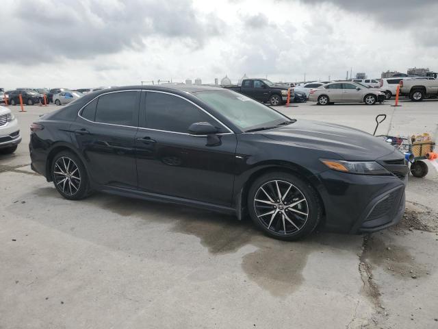 4T1G11AK6RU190521 - 2024 TOYOTA CAMRY SE NIGHT SHADE BLACK photo 4