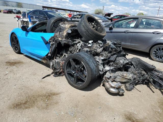 1G1YA2D4XP5108866 - 2023 CHEVROLET CORVETTE STINGRAY 1LT BLUE photo 2