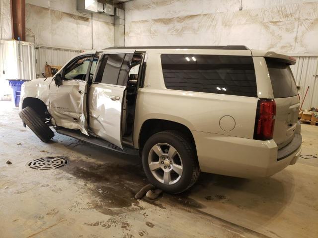 1GNSKJKC6FR745296 - 2015 CHEVROLET SUBURBAN K1500 LT TAN photo 2