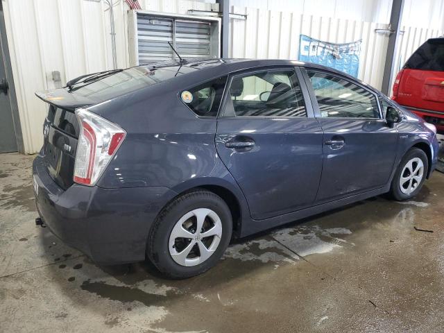 JTDKN3DU8D1651403 - 2013 TOYOTA PRIUS GRAY photo 3