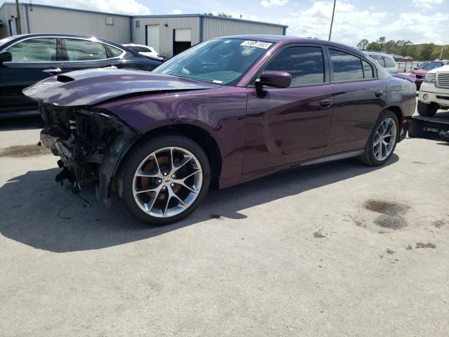 2C3CDXHG3LH199755 - 2020 DODGE CHARGER GT PURPLE photo 1