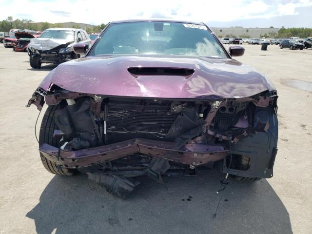 2C3CDXHG3LH199755 - 2020 DODGE CHARGER GT PURPLE photo 5