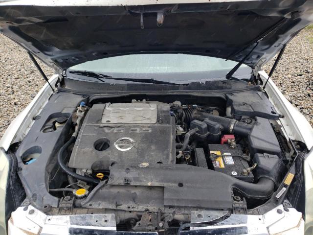 1N4BA41E34C861481 - 2004 NISSAN MAXIMA SE WHITE photo 11