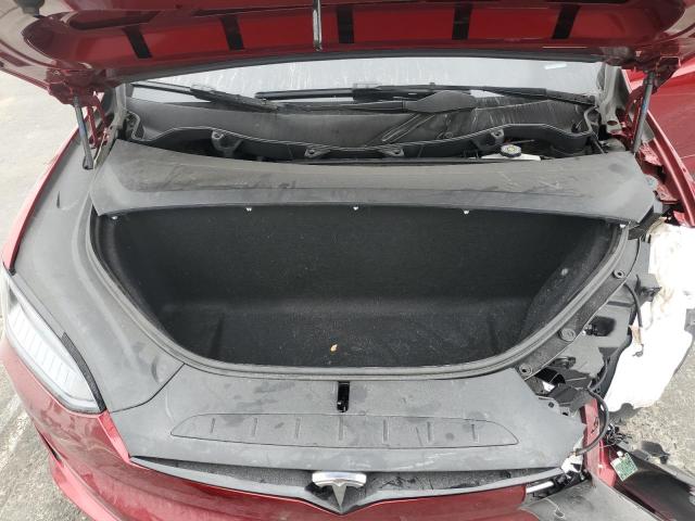 7SAXCBE68PF418559 - 2023 TESLA MODEL X Rouge photo 12